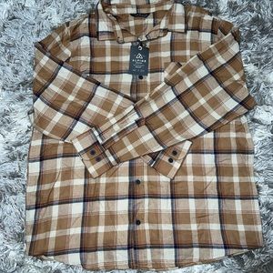 Alpine Design Brown Flannel